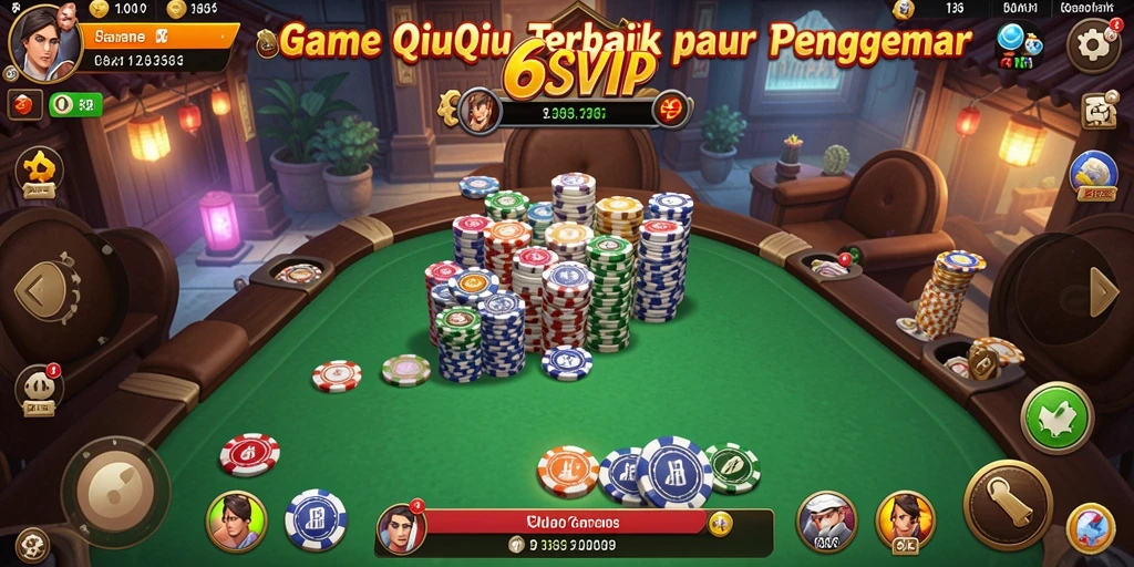 Tampilan gameplay QiuQiu yang seru di 6SVIP.