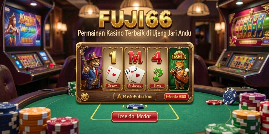 Tampilan screenshot FUJI66 menampilkan gameplay Kasino yang mendebarkan.