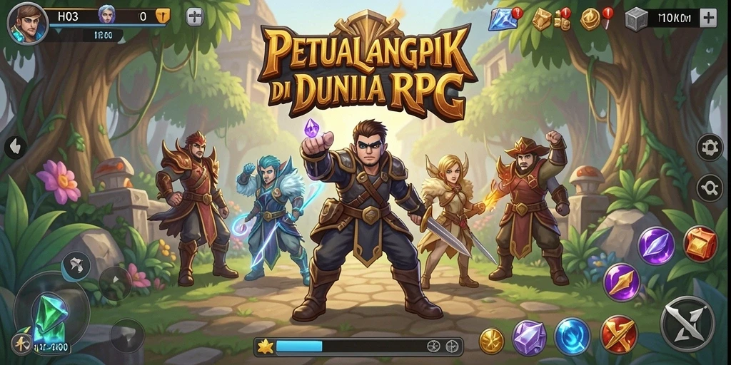Gameplay H03 yang menampilkan pertarungan seru dan karakter menarik.