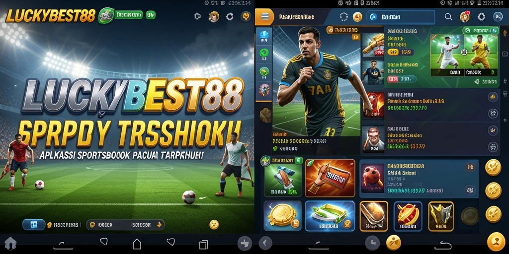 Tampilan gameplay Sportsbook yang menarik di LUCKYBEST88.