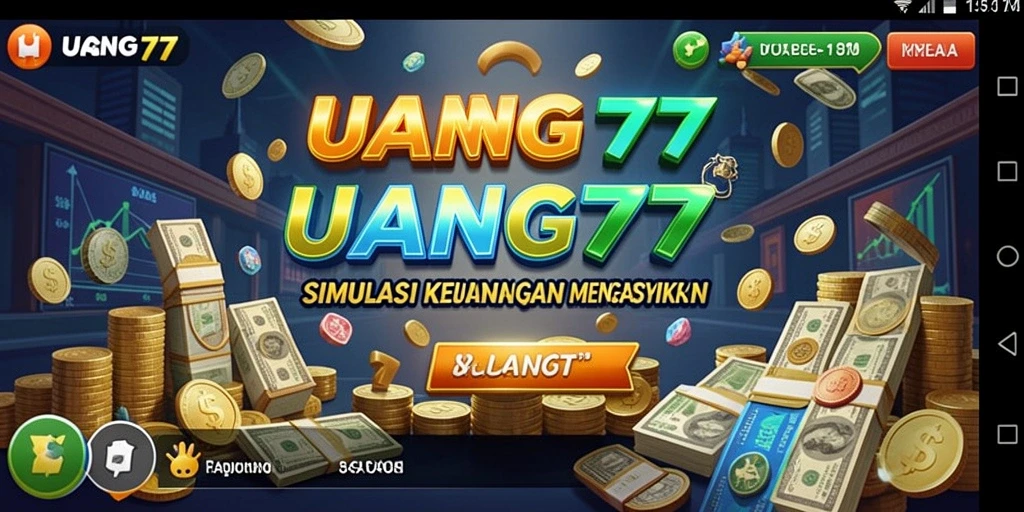 Tangkapan layar UANG77 menampilkan gameplay pengelolaan keuangan yang menarik.